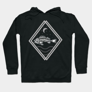 Skeleton Fish Hoodie